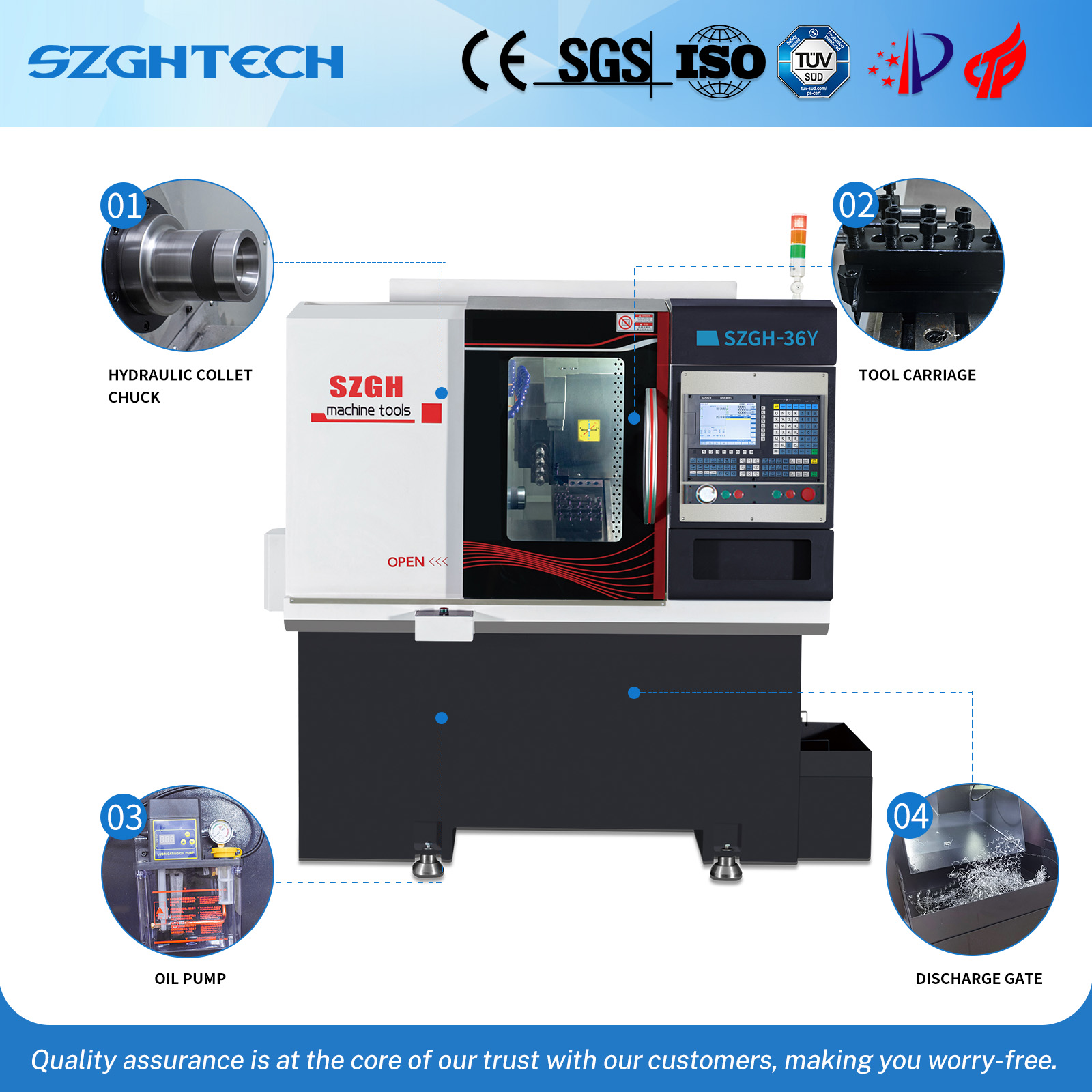 High-precision CNC Lathe Machine and Milling Machine lead the new trend of processing